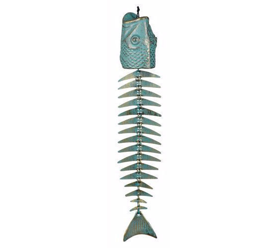 Fish bones wind chimes